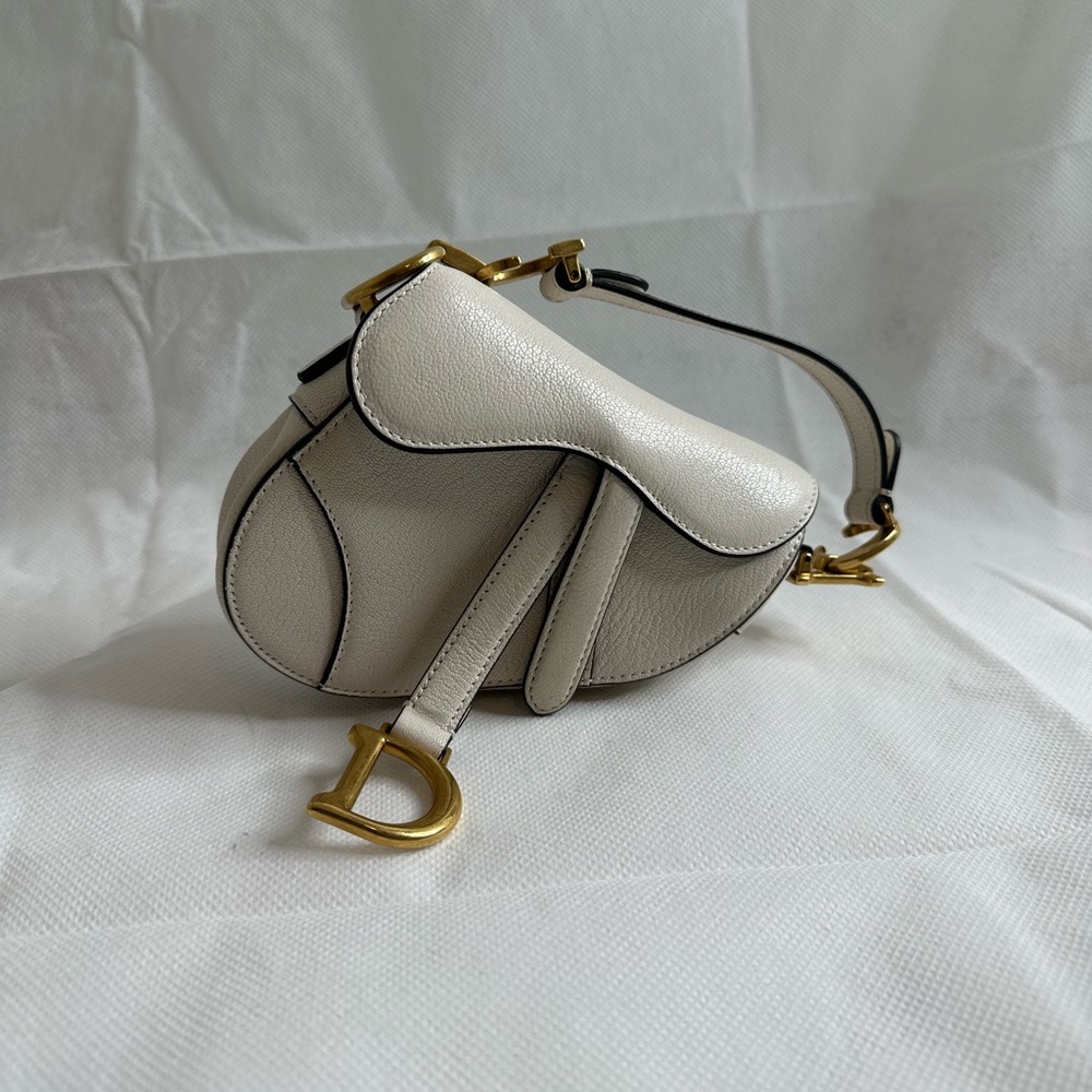Dior micro saddle bag